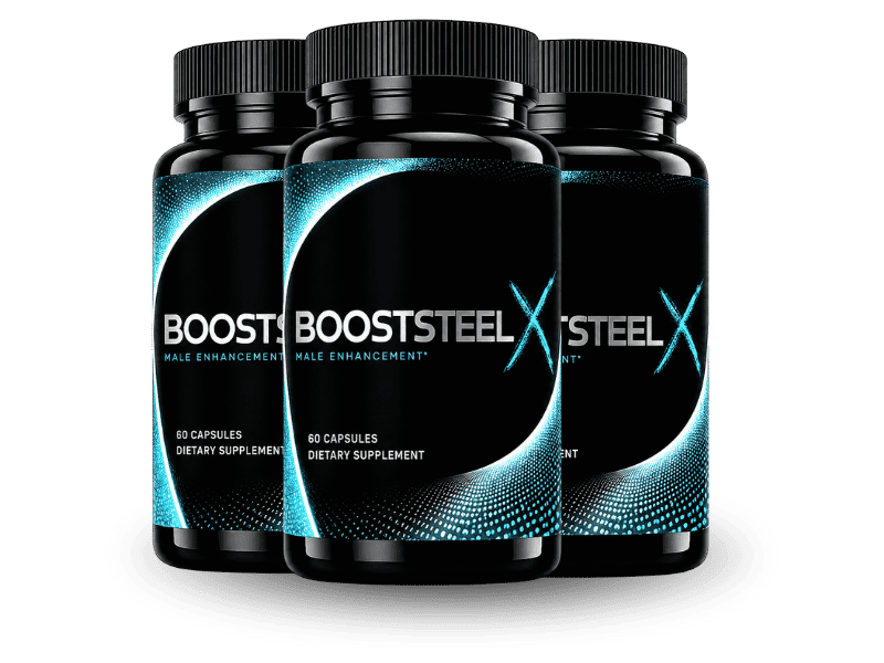 BoostSteelX® male enhancement — 3 bottle pack
